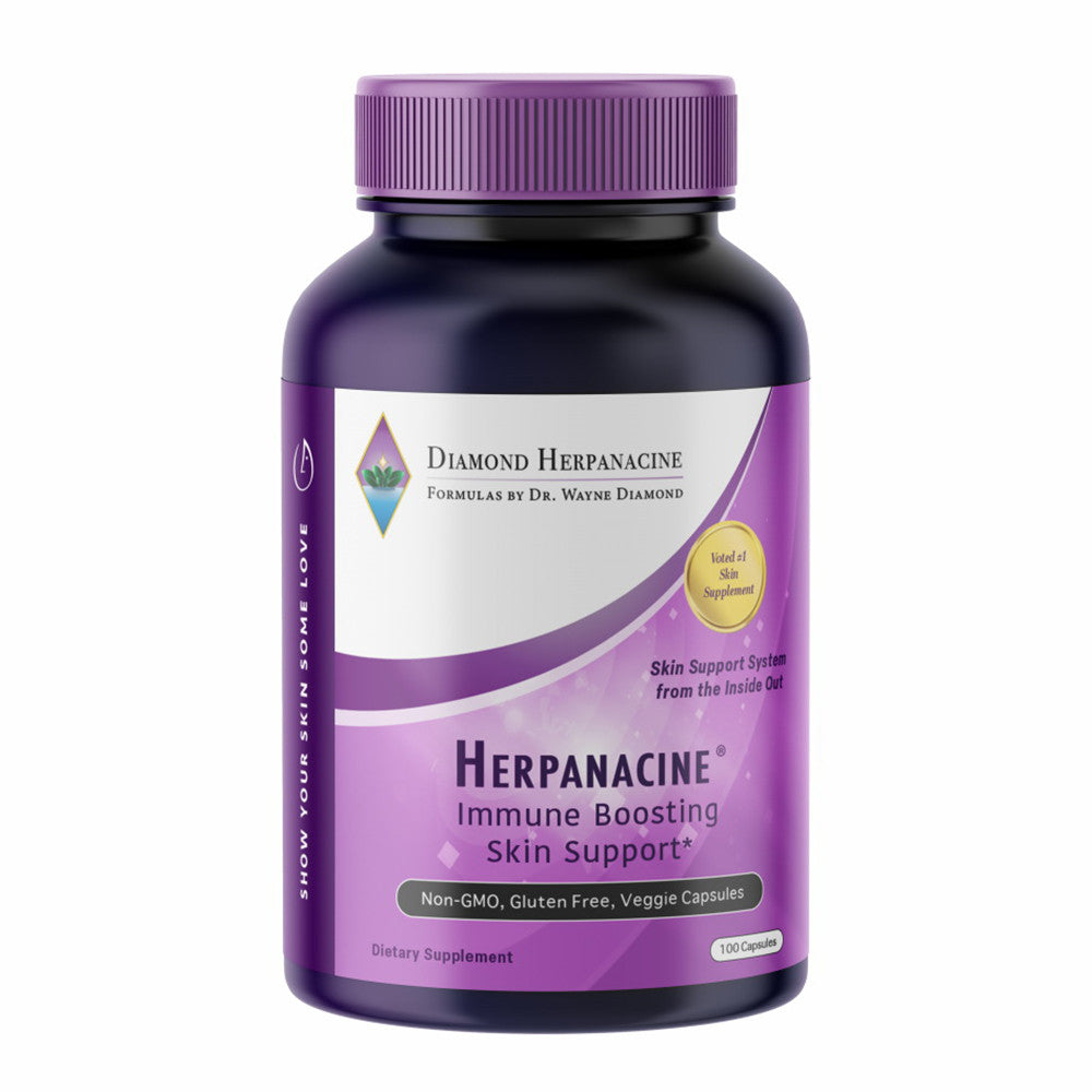 Diamond Herpanacine Herpanacine Skin Support Capsules, 100 Ea